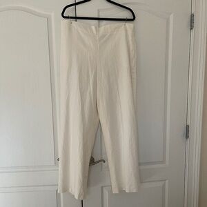 Bar III Lined Linen Pant - Cream XL